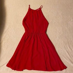 Lush red dress